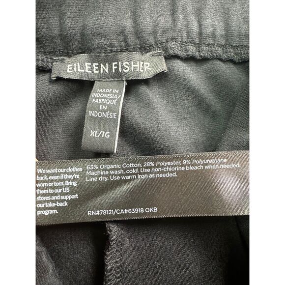 EILEEN FISHER Cotton Blend Ponte High-Waisted Slim Fit Pant, Ankle Length, Sz XL - Picture 16 of 16